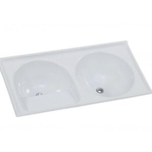 Tanque Sintético Duplo Gelo 110x55cm (cod5733)